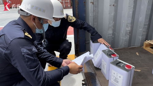 洋山海關嚴查危險品瞞報，10.8噸化學品被查獲，檢測服務成關鍵防線